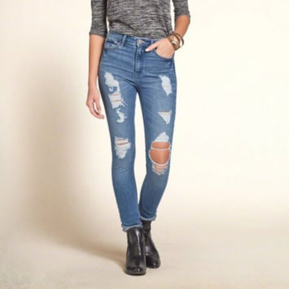 Hollister Distressed Jeans